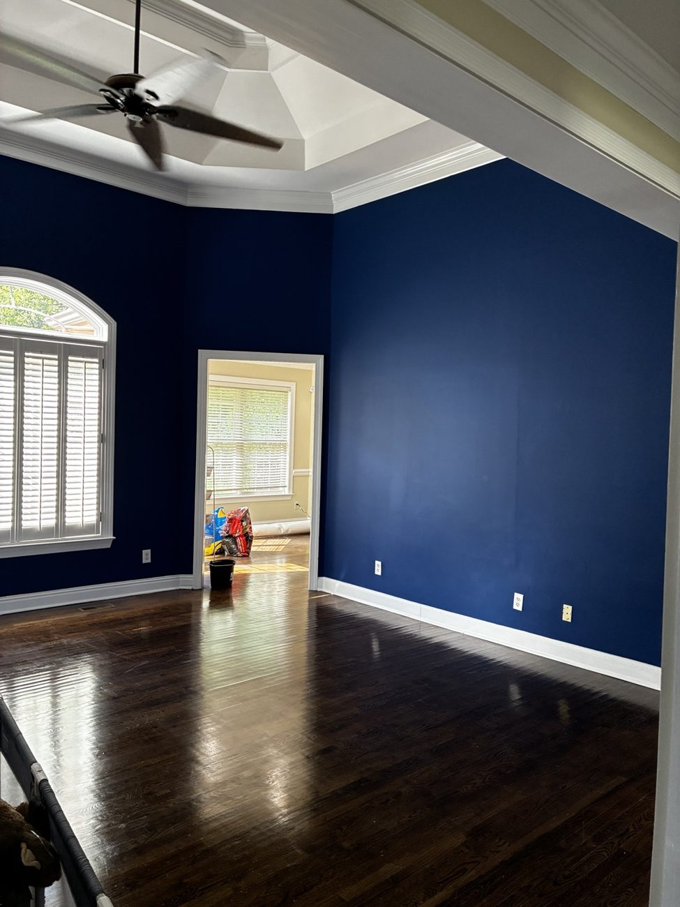 Restored interior — finished room reference